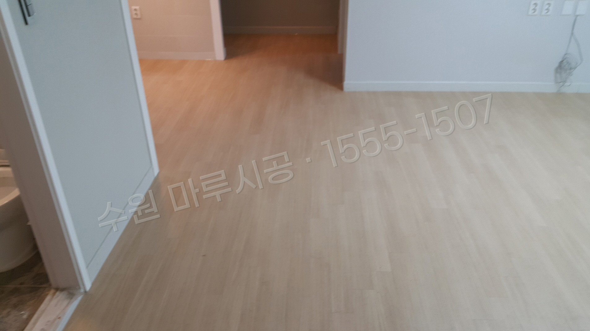 수원 팔달구 장안동 마루시공 바닥공사업체 강마루 한솔 SB 오리진오크 시공 완료